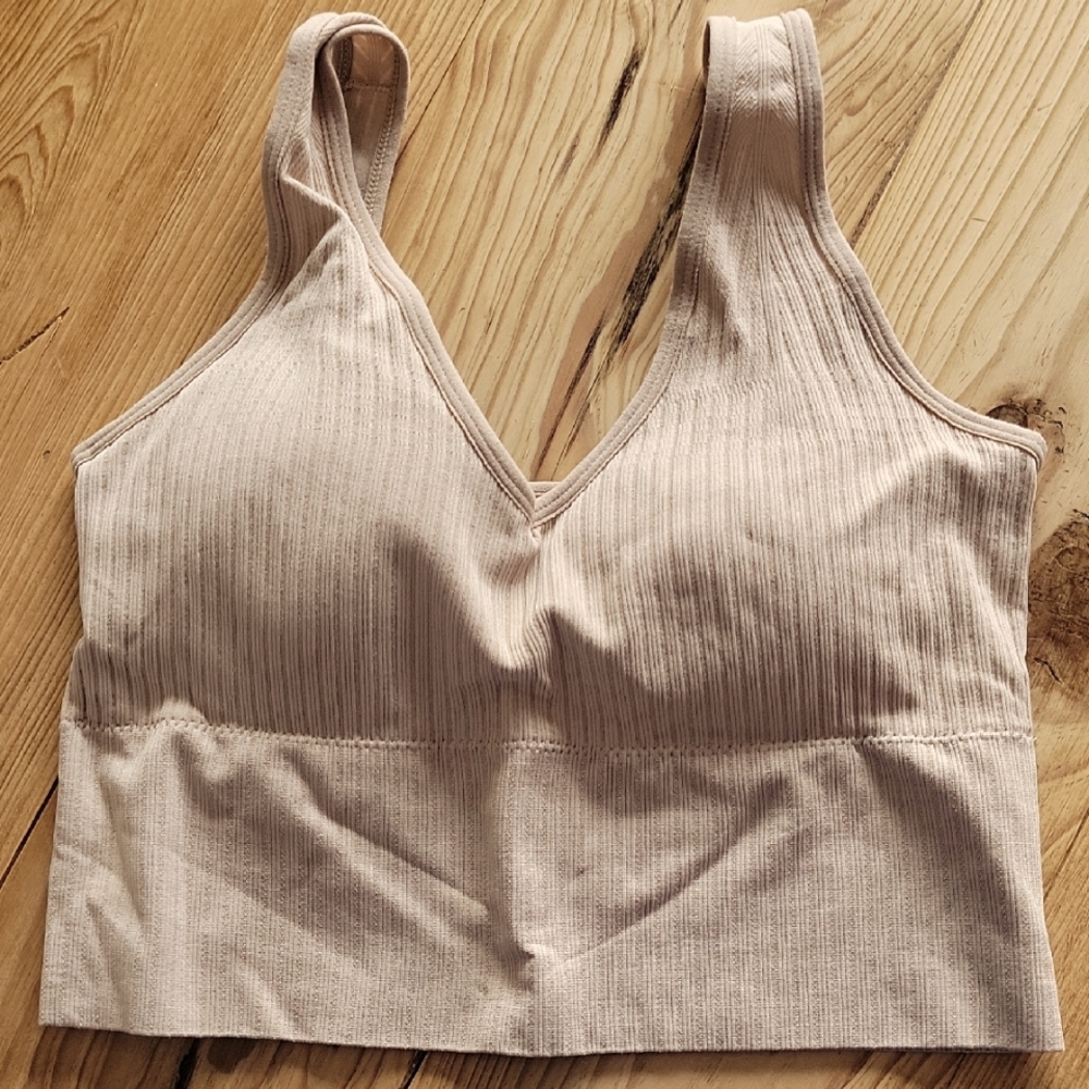 Nude Ribbed Bralette